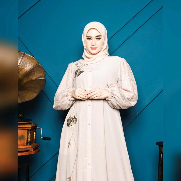 Abaya mina V 5 // Warna Cream