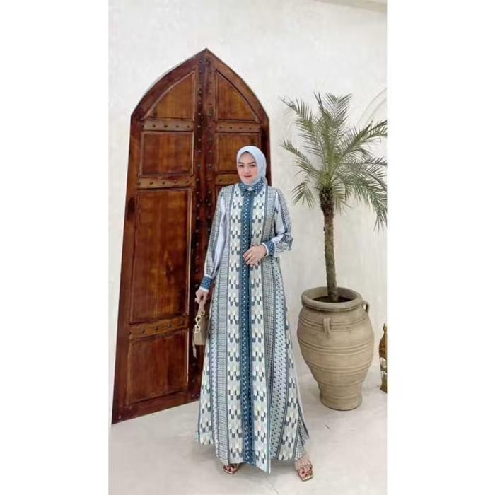 Frilla Dress Collection BY H&H Dengan Desain Simple dan Mewah, Dress Lebaran, Dress Kekinian