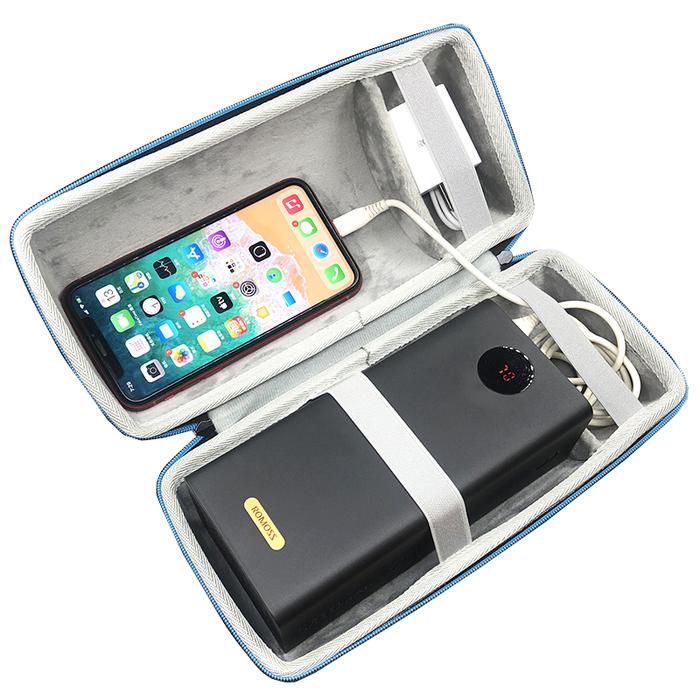 Casing Keras EVA Terbaru untuk ROMOSS PEA60 Power Bank 60000 MAh
