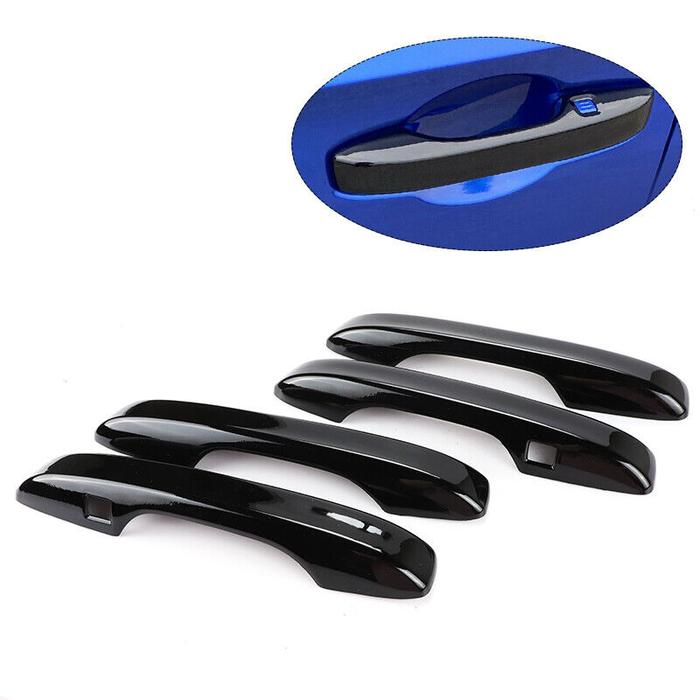 Exterior Door Handle Cover Overlay Trim Sticker Protector w/ Smart
