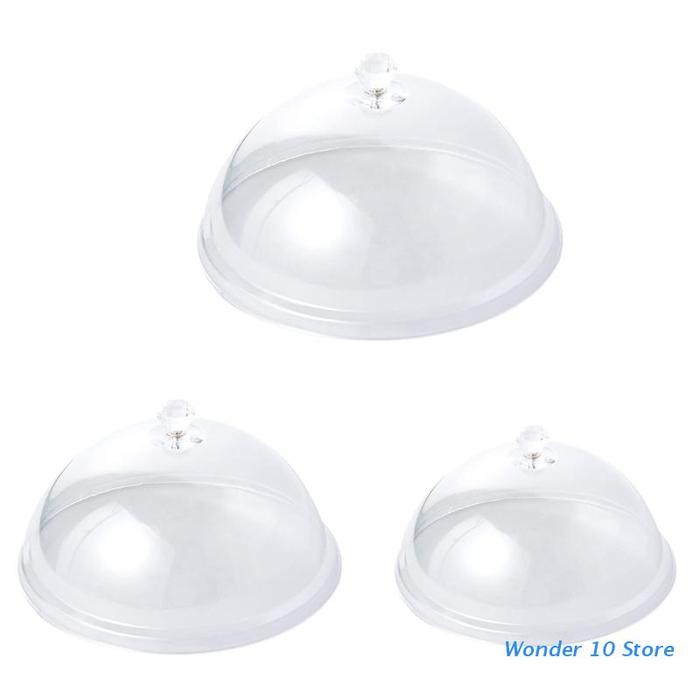 Food Cover Clear Dome Guard Cover for Food Plate Dish Dessert Cake