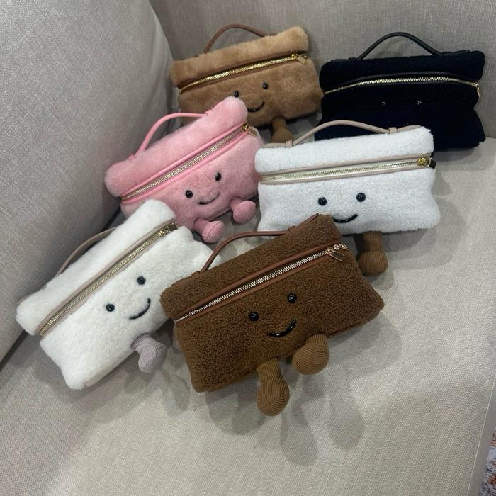 [Ready Stock] Jellycat Loro Suede With Sling