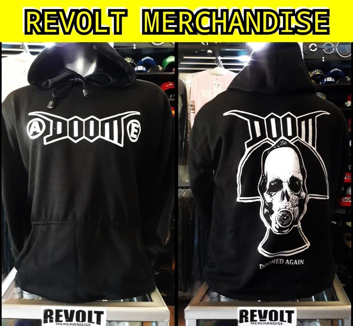 hoodie DOOM (logo) / hoody doom / switer doom / hoodie punk / hoody band punk doom