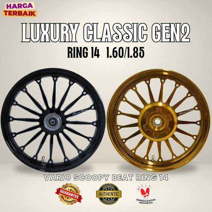 VELG RACING POWER LUXURY CLASSIC GEN 2 VARIO SCOOPY BEAT RING 14
