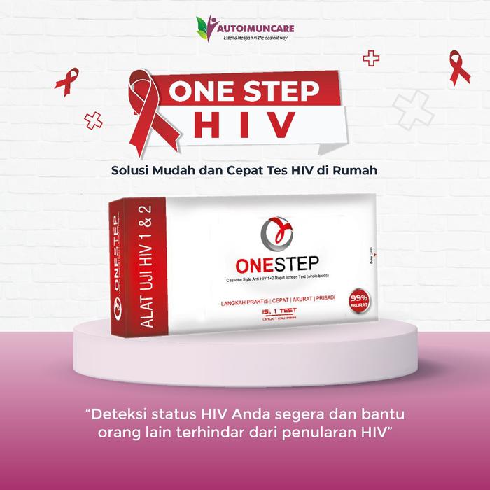 ALAT UJI HIV | ALAT TES HIV MANDIRI | ONESTEP HIV TEST