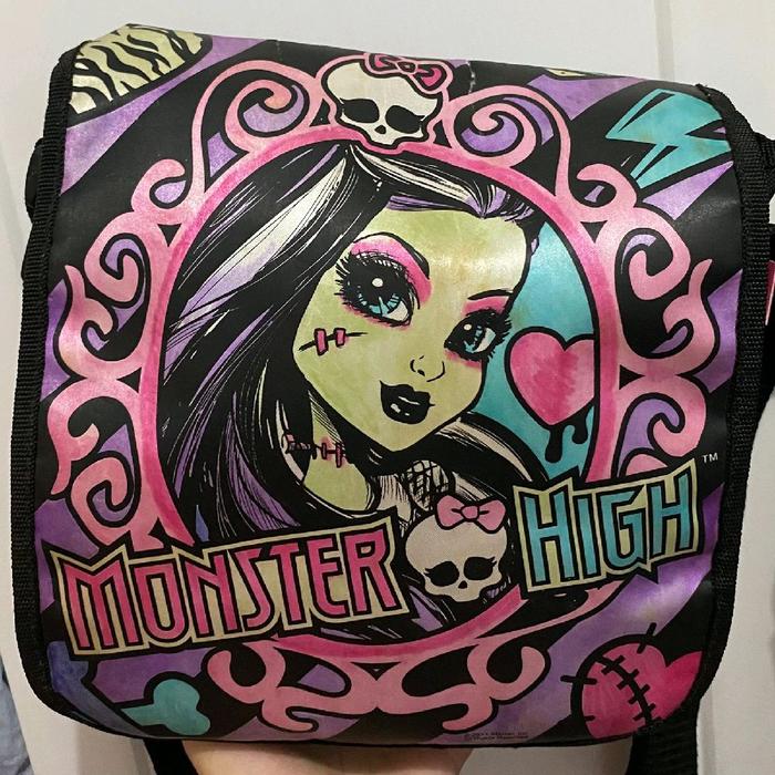 PRELOVED tas selempang monster high diy sling bag anak murah