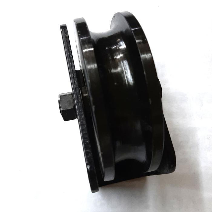 Roda Pintu Gerbang/Roda Pintu Bubutan/Roda Besi Gerbang 4 Inch Tbk