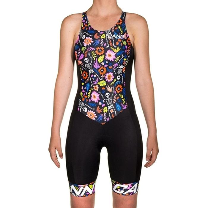 CANNIBAL Triathlon women Sleeveless Track Suit Mountain Bike skinsuit Cycling Suit Leotard Jumpsuit
