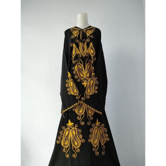 READY ABAYA BLUS ARAP SIZE L DEWASA --mukena abaya sholat by Jihan salsa