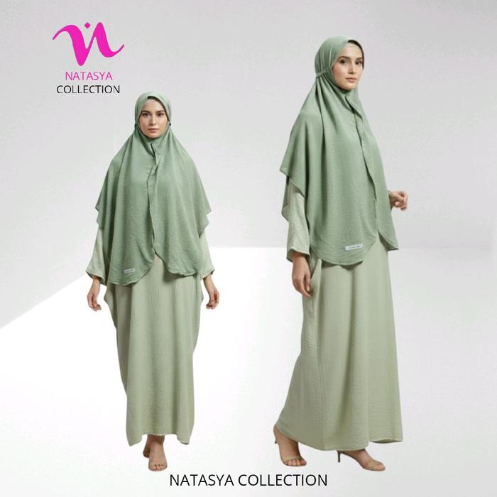 Gamis SET HIJAB Natasya Collection