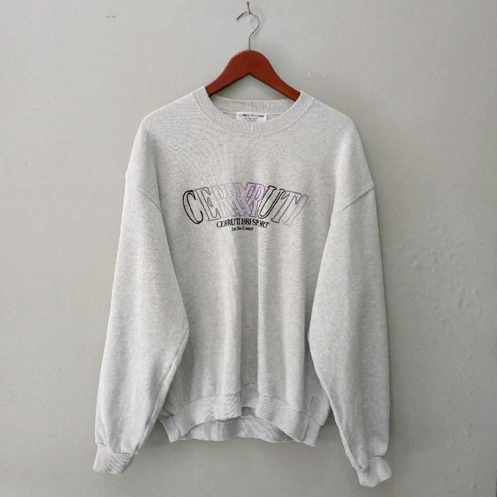 Cerutti 1881 Sport by Nino Cerutti Grey Sweatshirt