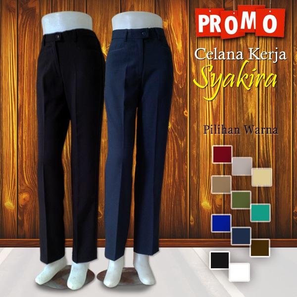 Celana Kerja Wanita Kantor | Celana Wanita | Celana Kerja Wanita Kantor Bahan Lentur