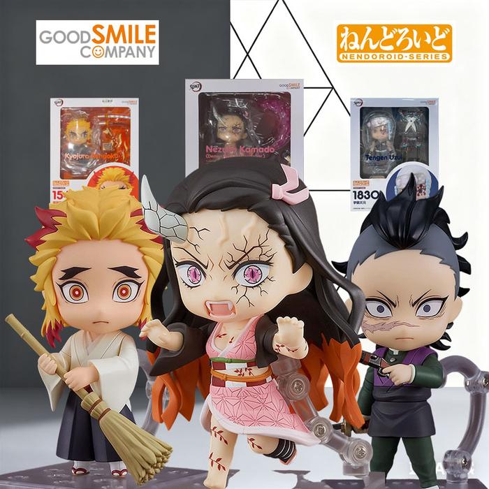 GSC Original MODEL KIT NENDOROID  Demon Slayer 1948 Kamado Nezuko 2506 Shinazugawa Anime Action Figu