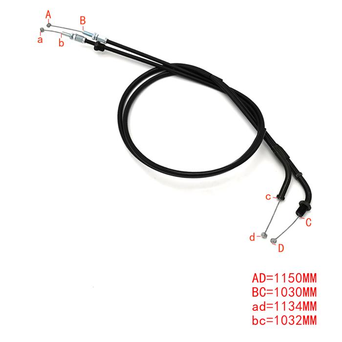 Throttle Accelerator Cable For Honda NV400 VT750 VT750DC VT750DC2
