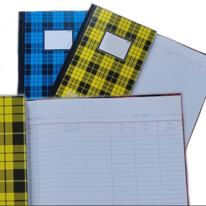 Buku Kas Hard Cover Folio Kiky 3 Kolom