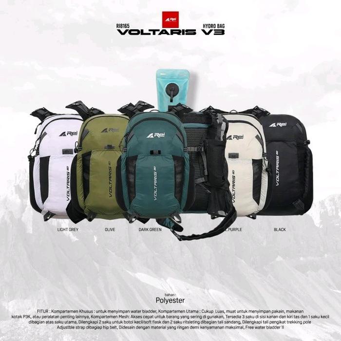 HYDROPACK AREI VOLTARIS V3 + WATERBAG