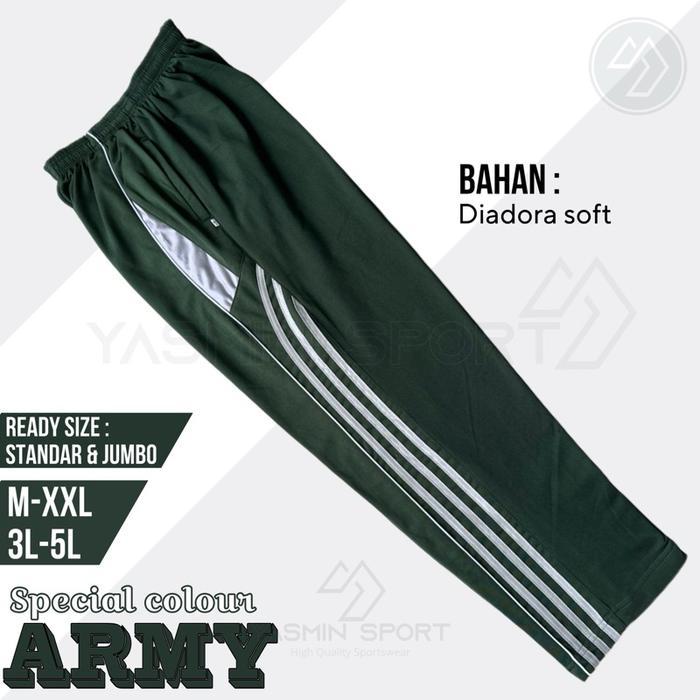 Special Celana Training Uniseks ARMY / Celana training Warna Hijau Army Pria wanita / Celana Olahrag