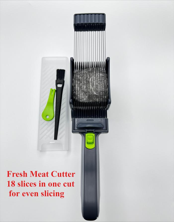 Meat Slicer Stainless Steel Multipurpose Jerky Beef Pork Slicer Meat Cleavers Kitchen Cutter Set For