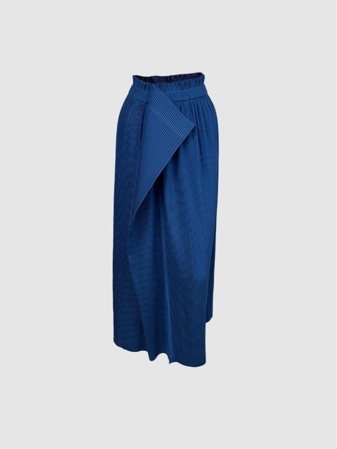 Pre-Owned ISSEY MIYAKE 2001SS Pleated Easy Skirt  – XSML ft. KLD Curated
