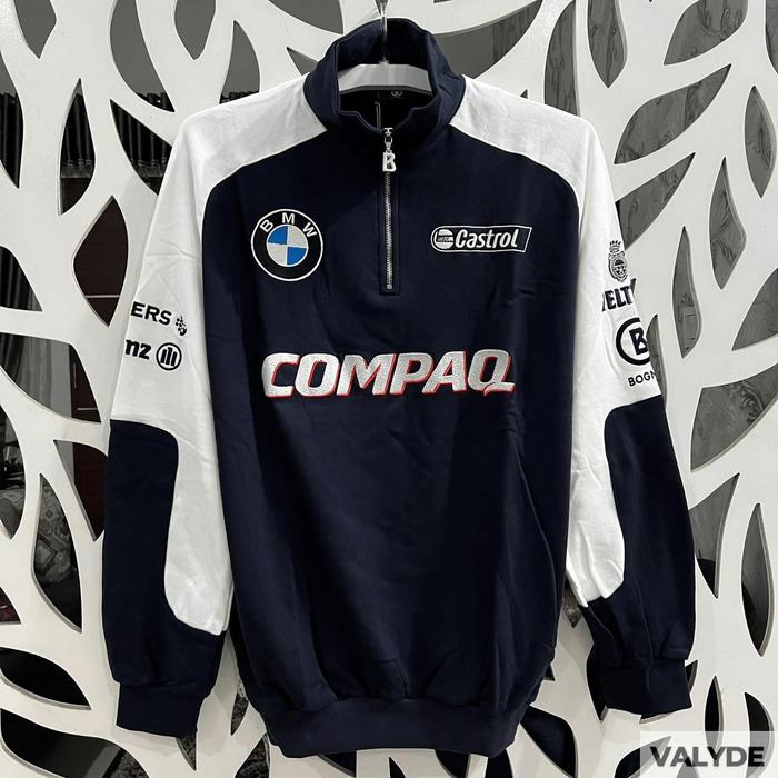 [Team Issued/BNWT/Size M] Jaket Half Zip BMW Williams F1 Team 2001
