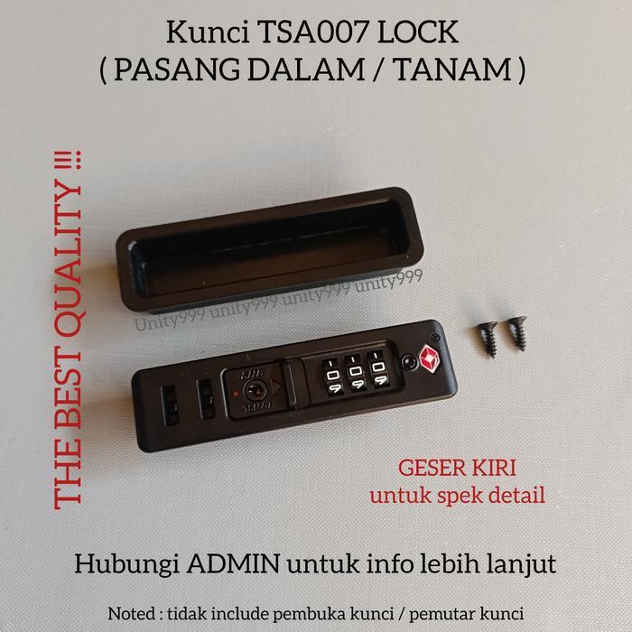 Kunci Tsa Kunci Kombinasi Tsa Kunci Koper Kunci Lock Tsa Kunci Tsa007 Tanam