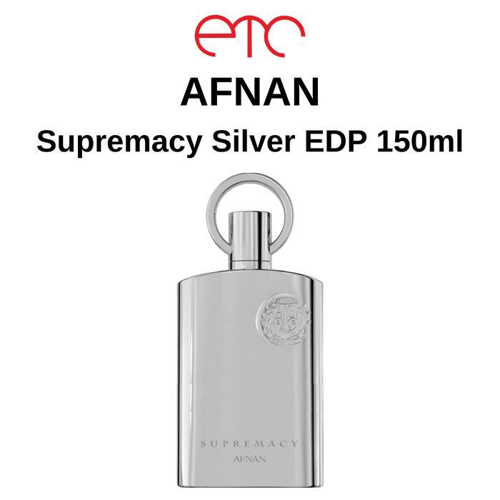 (PROMO) PARFUM MEN AFNAN SUPREMACY SILVER EDP 150ML FOR MEN PERFUME PRIA