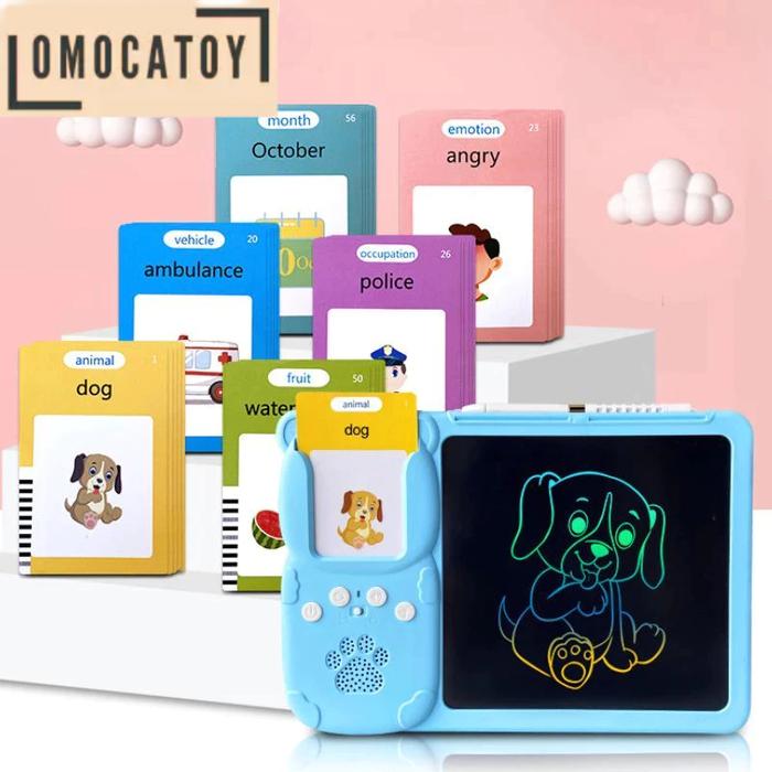 Tablet Mainan Anak Dengan Mesin Kartu | Mainan Anak Mesin Kartu Alat Belajar Tablet Gambar Learning