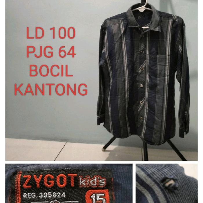 KEMEJA ANAK COWOK ZYGOT 100
