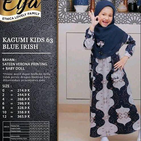 Kagumi Kids 63 Blue Irish _etichafashion