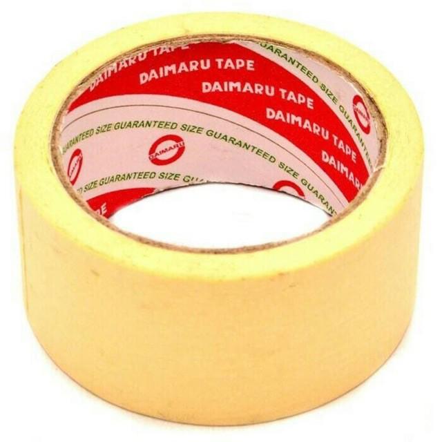 Selotip Isolasi Kertas Masking Tape - Daimaru 2 inch / 48 mm MURAH!