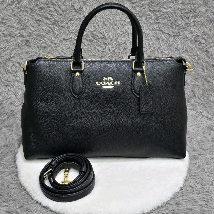 (100% ORI) C0ACH GEORGIA SIGNATURE SATCHEL