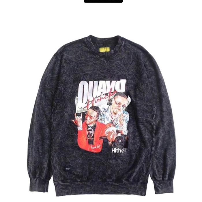 Crewneck whasing grey / crewneck washed