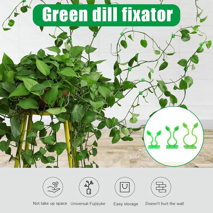 20/50pcs Plant Climbing Wall Fixture Clips Vines Plant Climbing Wall