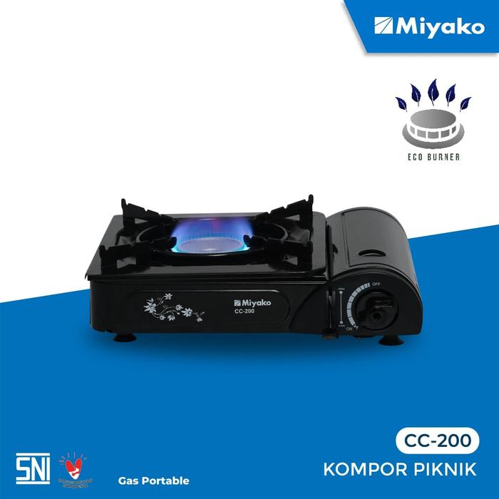 Miyako Kompor Portable CC-200 - Ideal untuk Outdoor dan Camping