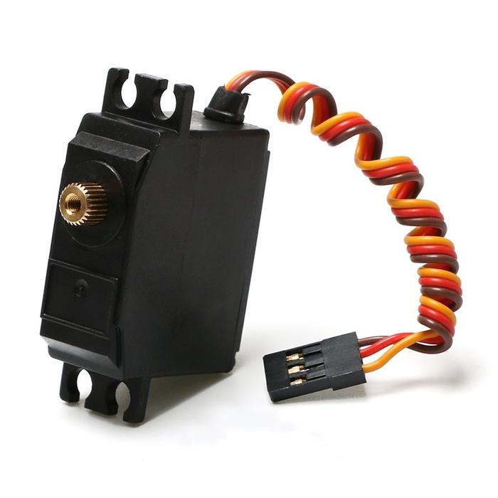 Tiga Kawat Brushless Metal Gear Servo untuk Wltoys 12428 12423 12427