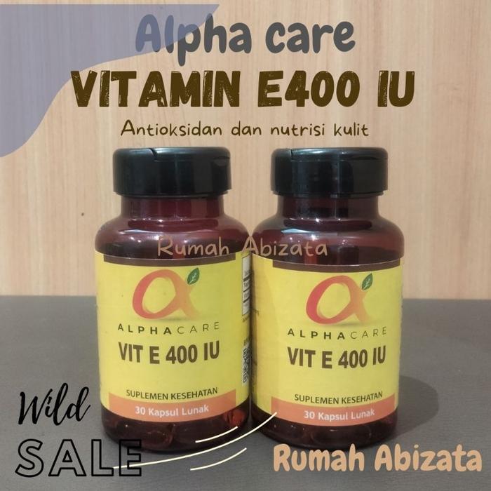 ALPHACARE VITAMIN E 400 IU '30
