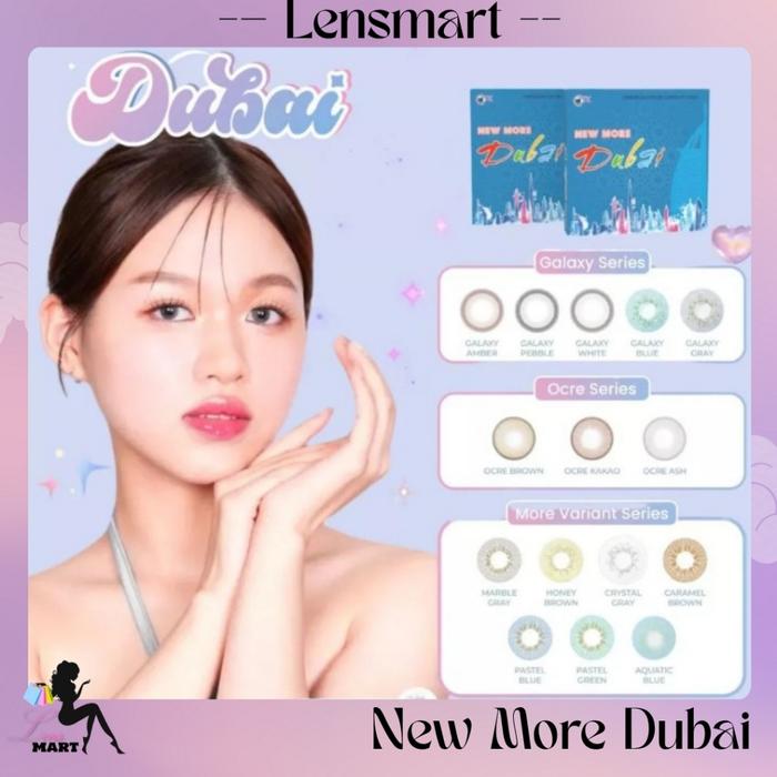 Softlens New More Dubai Dia. 14.50mm Natural Look By CTK - Minus -5.00 sd -6.00