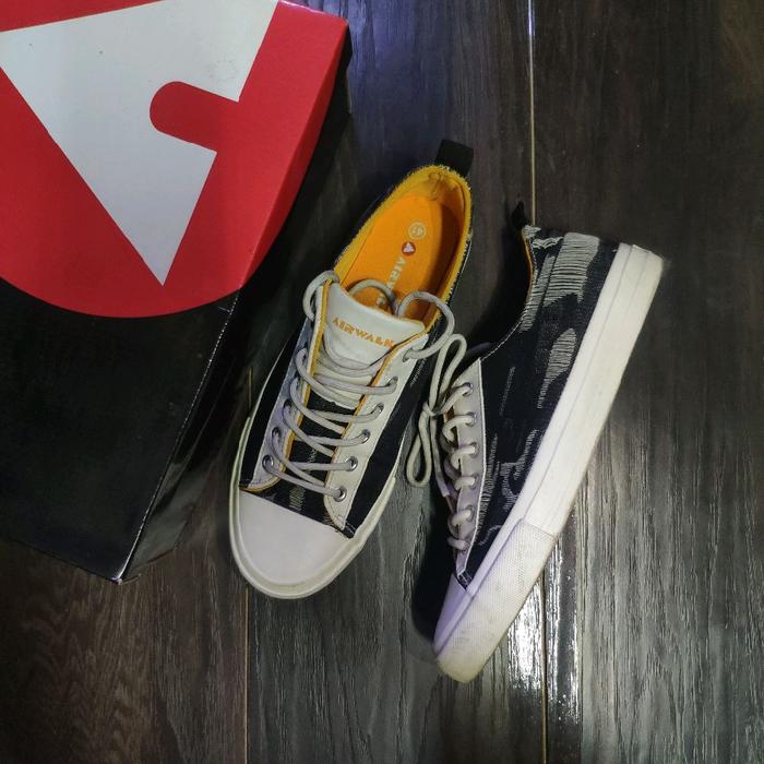 Airwalk Tigra Warna Black Sneakers Pria