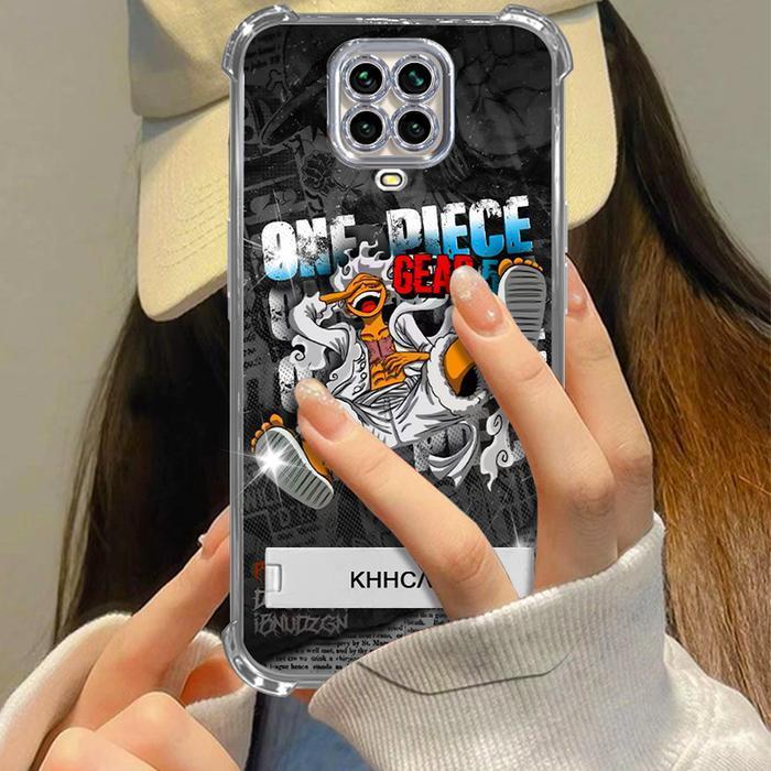 Casing Cocok Untuk 【Redmi Note 9 Pro 4G】Case Hp Keren, Trendy, Anime One Piece Dengan Gambar Grafiti