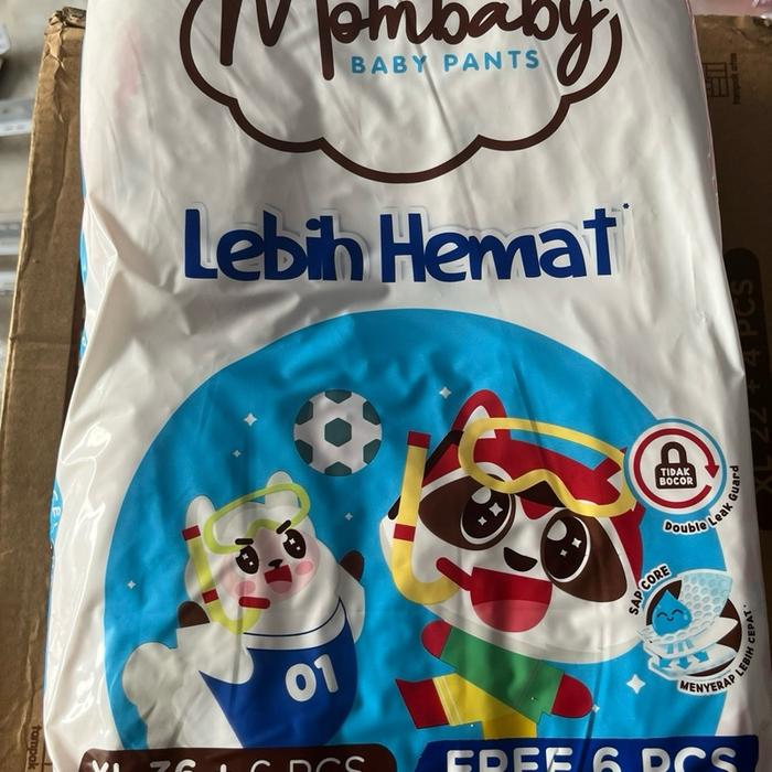 Mombaby pants XL36+6 promo terlaris termurah