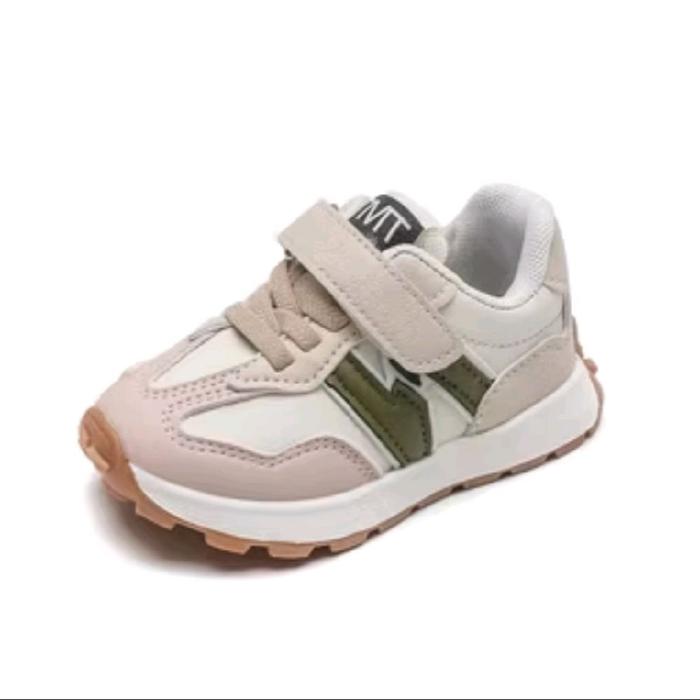 TMT Sepatu Anak Fashion Sporty Sneakers Unisex Laki-Laki Perempuan Import Umur 1-5 Tahun Size 21-30
