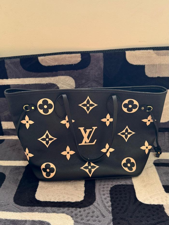 Preloved LV Louis Vuitton Neverfull MM Monogram Empreinte