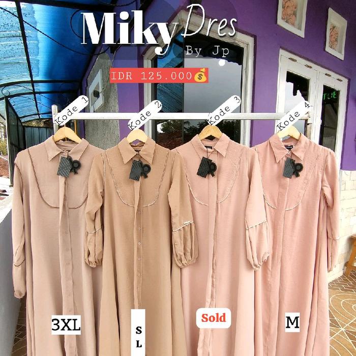 Gamis Miky Dres by Journey original Wanita