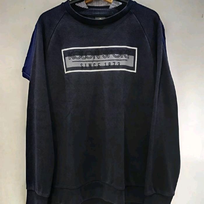 crewneck KOLON SPORT logo bordir