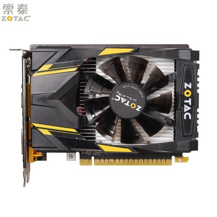 Kartu Video ZOTAC GT 640 2G 128Bit GDDR3 Kartu Grafis untuk NVIDIA