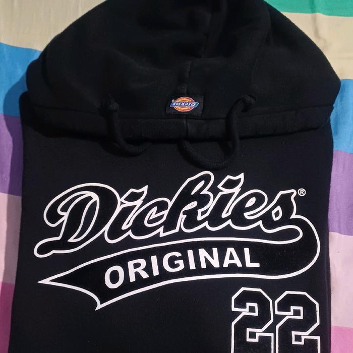 Hoodie Dickies Art 22 Velvet Black - Ukuran L & XL (Golden Size) - Unisex 100% authentic