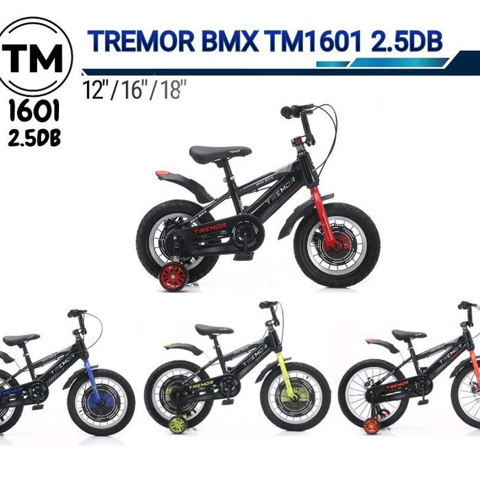 BMX 16 inch Cakram ban 2.5 tremor TM-1601 sepeda anak disc brake