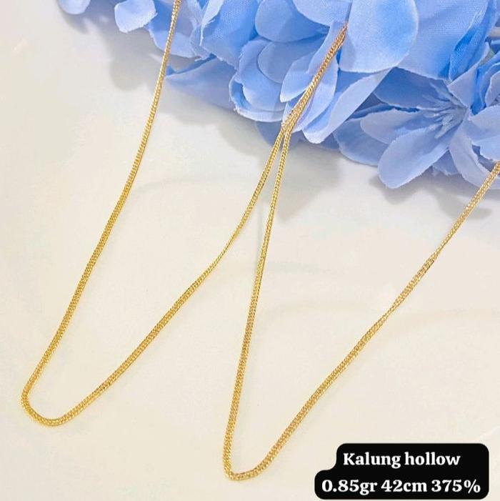 KALUNG HOLO GEPENG BERAT RINGAN KADAR 8K