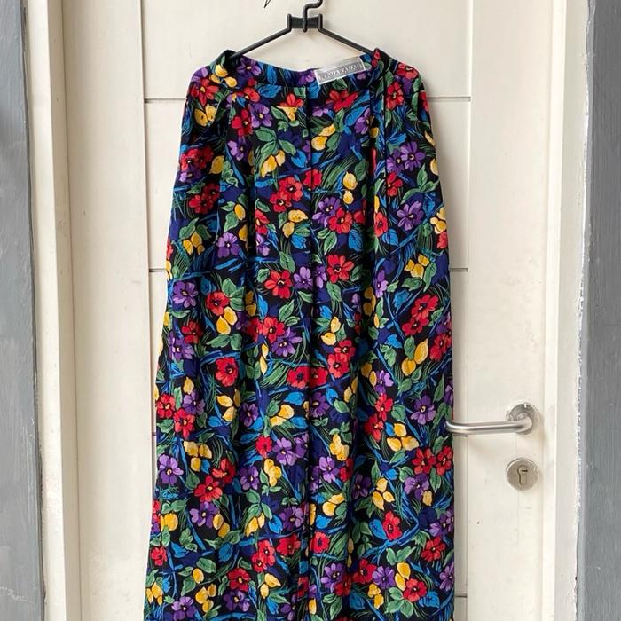 NORMA KAMALI Flower Motive Pants