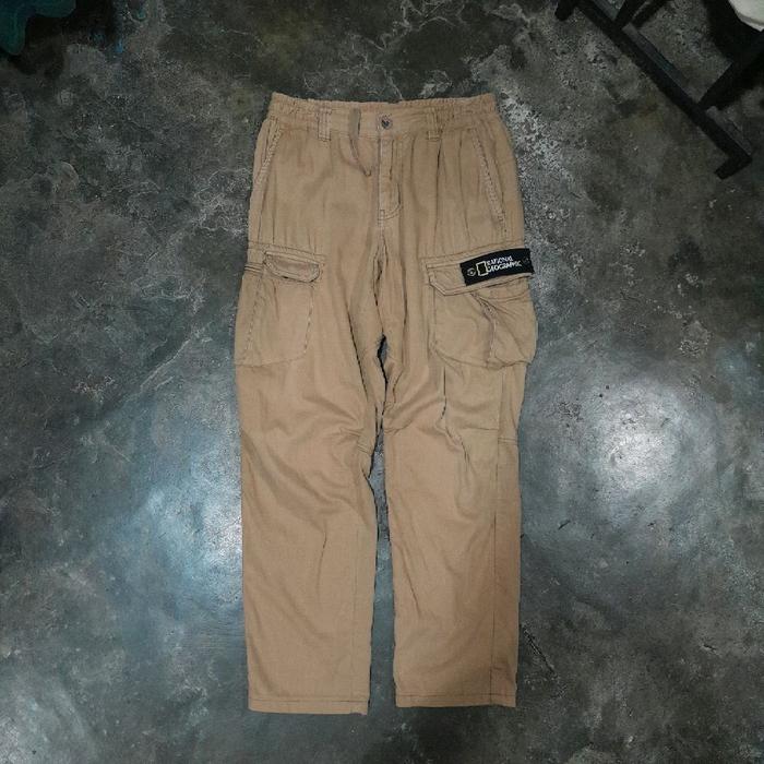 NATIONAL GEOGRAPHIC CARGO PANTS KHAKI